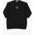 N°21 Kids Sweatshirt Crew-Neck Dress Black