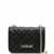 Moschino Love Quilted Faux Leather Bag With Golden Chain Black