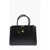 Moschino Love Faux Leather Tote Bag With Golden Heart Charm Black