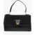 Moschino Love Faux Leather Handle Bag With Removable Shoulder Strap Black