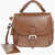 Max Mara Leather Mini Anne Crossbody Bag Brown