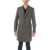 CORNELIANI Cc Collection Half-Lined Houndstooth Patterned Coat Brown