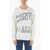 Converse All Star Maxi Printed Logo On The Front Crew-Neck Sweatshirt Beige
