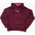 Converse All Star Maxi Patch Pocket Brushed Cotton Sweatshirt Burgundy