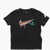 Nike Front Printed Crew-Neck T-Shirt Black