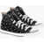 Converse All Star Chuck Taylor Stars Embroidered Fabric High-Top Snea Black