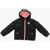 Converse All Star Chuck Taylor Solid Color Padded Jacket With Contras Black