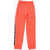 Nike Contrasting Side Band Dri-Fit Joggers Red