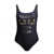 Moschino Handle With Care One Piece NERO