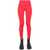MSGM Leggings With Logo RED