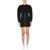 Alexander McQueen Mini Dress With Cocoon Sleeves BLACK