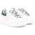 Alexander McQueen Lacing Sneaker. WHITE