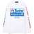 DSQUARED2 Long Sleeve T-Shirt Front Print And Logo Sleeves WHITE