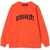 DSQUARED2 Sweatshirt Crewneck Front Logo ORANGE