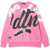 DSQUARED2 Crewneck Sweatshirt Allover Writing PINK