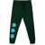 DSQUARED2 Plush Pants Leaf Logo On Front Leg GREEN