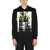 Alexander McQueen Sweatshirt With Atelier Print BLACK