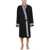 Balmain Bathrobe With Contrasting Border BLACK