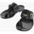 CORNELIANI Crocodile Skin Thong Sandals Black