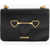 Moschino Love Chain And Clamp Shoulder Bag Black