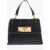 Moschino Love Faux Leather Padded Bag With Removable Shoulder Strap Black