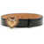 Dolce & Gabbana Devotion Leather Belt NERO