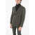 CORNELIANI Cc Collection District Check Motif Reset Double-Breasted Bla Military Green
