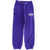 Nike Air Jordan Fleeced Joggers With Shaded Laces Violet