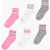 Converse Set Of 6 Pairs Of Socks With Embroidered Logo Multicolor