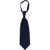 CORNELIANI Cc Collection Solid Color Silk Ascot Tie Blue