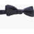 CORNELIANI Cc Collection Solid Color Silk And Flax Bow Tie Blue