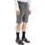 Thom Browne Super 120'S Wool Shorts With Back Strap MED GREY