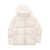 Woolrich Glossy quilted down jacket Beige
