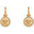 Versace Earrings Gold