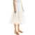 ZIMMERMANN 'High Tide' Linen Midi Skirt IVORY