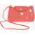 Longchamp Modele Depose Lurex Detail Leather Hand Bag Orange