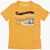 Converse All Star Chuck Taylor Printed Wavy T-Shirt Yellow