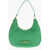 Moschino Love Faux Leather Quilted Hobo Bag Green