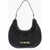 Moschino Love Quilted Faux Leather Hobo Bag Black