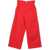 Marc Jacobs Wide Leg Pants Patch On The Back RED