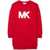 Michael Kors Mk Long Sleeve Dress RED
