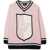 Emporio Armani Pullover V-Neck Coat Of Arms Ea NUDE