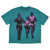 PLEASURES Pleasures t shirt P22SU011 Green Green