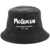 Alexander McQueen Graffiti Bucket Hat BLACK IVORY