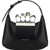 Alexander McQueen Mini Jewelled Handbag BLACK