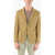CORNELIANI Cc Collection Twill Cotton Resca 2-Buttons Blazer With Patch Brown