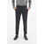 CORNELIANI Elegant Wool Trousers With Welt And Button Pocket Black