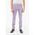 CORNELIANI Cc Collection Jeans With 5 Pockets And Embroidery Violet