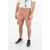 Neil Barrett Single-Pleated Loose Fit 4 Pocket Shorts Pink