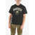 Neil Barrett James Harden X Neil Barrett Crew Neck Printed Logo T-Shirt Black